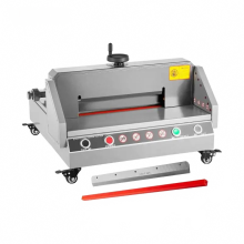 Hochleistungs-Elektro-Papierschneider (330 mm) für Leder, PVC, Kunststoff und Karton