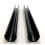 Black Radiator Pipe Covers 2 Pk 200mm L 15mm Pipe 5