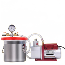 Vakuum-Entschäumer-Eimer mit verschiedenen Kapazitäten für Epoxid- und Silikonkleber – ölfrei, erhältlich in 6 l, 7 l, 12 l, 17 l und 27 l