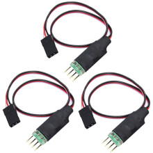 3X Remote Control Board CH3 Light Control Module for the Model RC Car Light Lamp Plug and