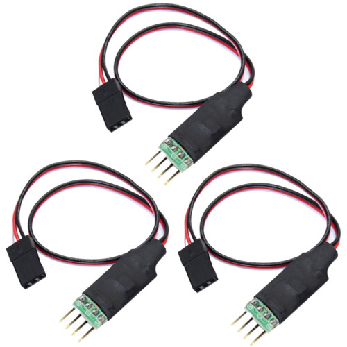 3X Remote Control  Board CH3 Light Control Module for the Model RC Car Light Lamp Plug and