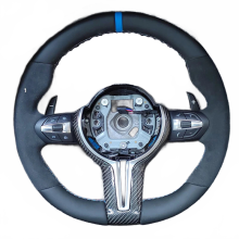 Premium koolstofvezel stuurwiel voor BMW-modellen: M3, M5, M6, E90, F01-F16, X1-X5, M2, M4, M8