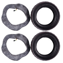2X Roue de Pneu de Scooter 10X2.5 Avant / ArrièRe Solide Avec Remplacement de La Chambre à Air pour Pneu de Rechange pour Bricolage éLectrique de