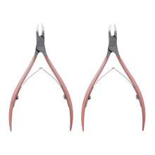 2X Nail Cuticle Pusher Tweezer Cutter Nipper Clipper Dead Skin Remover Manicure Art Grooming Tool Nail Pliers