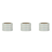 3pcs 3 CM Narrow Banding Stretch Wrap Film Clear/Non-Transparent,Clear Plastic Pallet Shrink Film,200 Metre Long