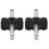 2X Differenziale Locker Spool Diff Lock Spool per  Slash Rustler Stampede 2Wd Bandit TE125 RC Car, Nero 1