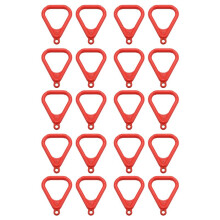 10X Trapeze Ring Swing Set Set Playground Trapeze Bar Jungle Gym Monkey Bar Ring Large Trapezoidal Ring