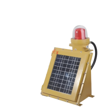 40W op zonne-energie werkende explosieveilige LED-waarschuwingslamp - Onderhoudsvrije 12V obstakellamp