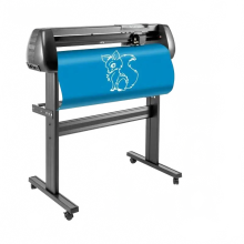 34-inch vinyl snijplottermachine met 3 messen en SignMaster-softwarekit voor het maken van borden en het decoreren van stickers