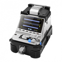 SignalFire AI Fiber Fusion Splicer met elektrische snijder - 10A, 20A, 30A modellen, 6 motoren, automatische kernuitlijning