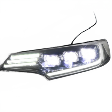 Koplampset Honda Fit/Jazz 2014-2020: DRL, richtingaanwijzer, dim-/grootlicht projectorlens styling