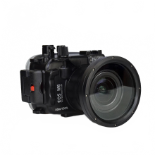 Canon EOS M6 Seafrogs waterdichte onderwaterbehuizing - 40 m dieptebescherming met 67 mm lenspoortinterface