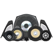 BMW F10/F11 5er Mittelkonsole Leuchtlautsprecher-Upgrade-KitOriginal BO Hupen-Audioverbesserung