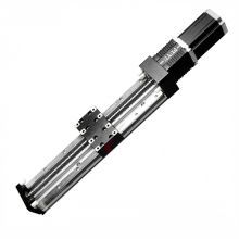 Präzisions-Linearbewegungsmodul mit zwei 15-mm-Führungsschienen und NEMA24-Schrittmotor für CNC-Anwendungen
