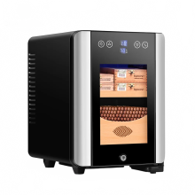 Smart Mute elektronische humidor: Mini cederhouten sigarenkast met temperatuurregeling en bevochtigingssysteem - 80HC