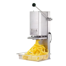Automatischer Pommes-frites-Maker aus Edelstahl mit hoher Kapazität – 100 kg/h Gewerbliche elektrische Pommes-frites-Maschine
