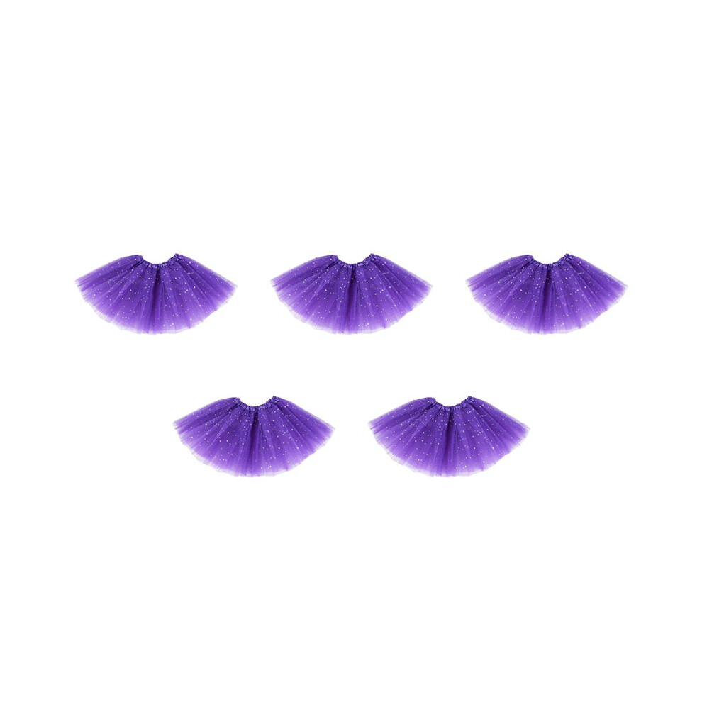 5X Baby Girl Clothes Stars Sequins Petticoat Ballet Dance Fluffy Tutu Skirt 4711462475287