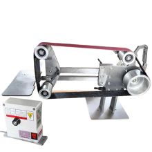 Vielseitiger 1200x50mm Bandschleifer & -polierer mit variabler Drehzahl für vertikale/horizontale Anwendungen und zum Schärfen