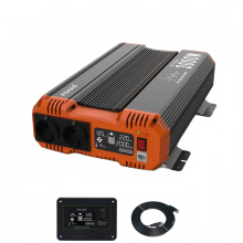 Fchao 3000W Sinus-Wechselrichter 12V auf 230V mit Fernbedienung für Heim- und Wohnmobilgebrauch
