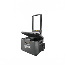 StackTech Rolling Toolbox: multifunctionele opbergkoffer voor onderhoudsonderdelen met verwijderbare trolley