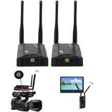 200m HDMI draadloze extender: naadloze videozender en -ontvanger voor camera, livestreaming, camcorder, PS4, pc naar tv/monitor