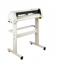 28-inch vinyl snijplottermachine met LCD, 20 messen, SignMaster-software, USB-poort en dubbele aandrukrollen