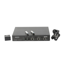 Compacte 2-poorts EPON/GPON Mini OLT met dubbele SFP-modules voor FTTx glasvezelnetwerken