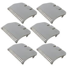 6 Pack Gray 1.5mm #3137101 SnapOn Replacement Guide Combs for Wahl Clipper Guards Precision Trimming