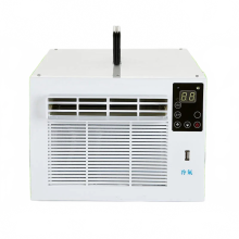 Kompakte, tragbare Klimaanlage & Mini-Kühlschrank mit Moskitonetz und Fernbedienung – ideal für Haustiere und 4 m² Raumgröße