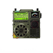 Hanrongda HRD-C919 Allband-Bluetooth-FM-Radio mit zwei IPS-Bildschirmen, AUX-Eingang und großer Akkukapazität