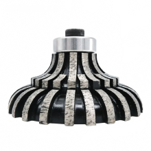 Subrilli Segmented Diamond Profile Wheel Ø40 - Premium frees-slijpschijf voor graniet-, marmer- en steenranden
