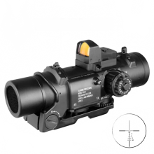 Gen3 Tactical 1-4x Rifle Scope met Red Dot voor jacht, schietsport en airsoft-accessoires