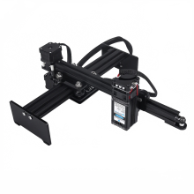 Compacte 15W CNC-lasergraveur en graveermachine - 170x200mm mini-desktoplaserprinter en CNC-freesmachine