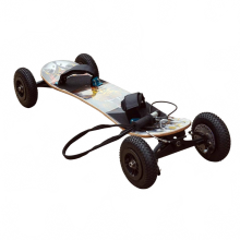 All-Terrain Maple Deck Mountainboard - Off-Road Skateboard met Trucks & Onderdelen voor Grass en Dirt Boarding
