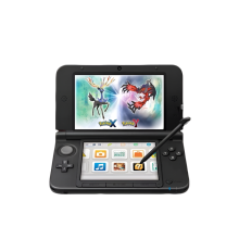 Blauwe originele 3DS XL/LL handheldconsole met 4,7-inch touchscreen en Naked Eye 3D