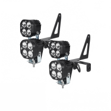 IP67 waterdichte 4 stuks 3030 LED koplampen voor Yamaha Raptor 700/700R/700RSE (2013-2023) ATV