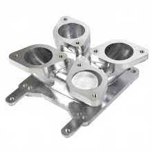SherryBerg Ansaugkrümmer-Vergaseradapter: Doppel-IDF-Weber-EMPI-Vergaser auf 4-fach-Holley-Vergaser für Ford, Chevy, GM, Fiat, Holden