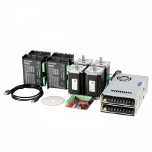 Geavanceerde 4-assige CNC-kit met NEMA23 3,0 Nm stappenmotor, USB/LPT-controller en 350W voeding