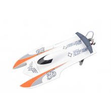 e22 Vorlackierter weißer Hochgeschwindigkeits-Elektro-RC-RennbootrumpfAdvanced Players Kit von Toucan Toys (Modell TH02618)