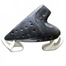 Legendarische drievoudige ocarina: professioneel Orff-instrument met accessoires