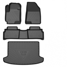 Changan CS35 Plus All-Weather Waterdichte Auto Vloermatten & Kofferbakmattenset