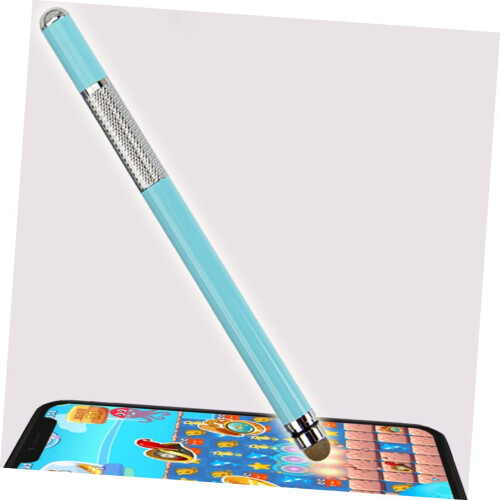 Stylus Pen for Touch Screen with Precise Control, Universal for iPhone iPad Android Tablets, Blue Metal Design 2