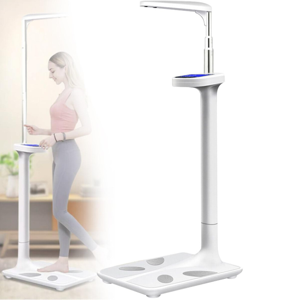 Digital Height and Weight Scale with Integrated Height Rod for Clinic Gym and Hospital Use