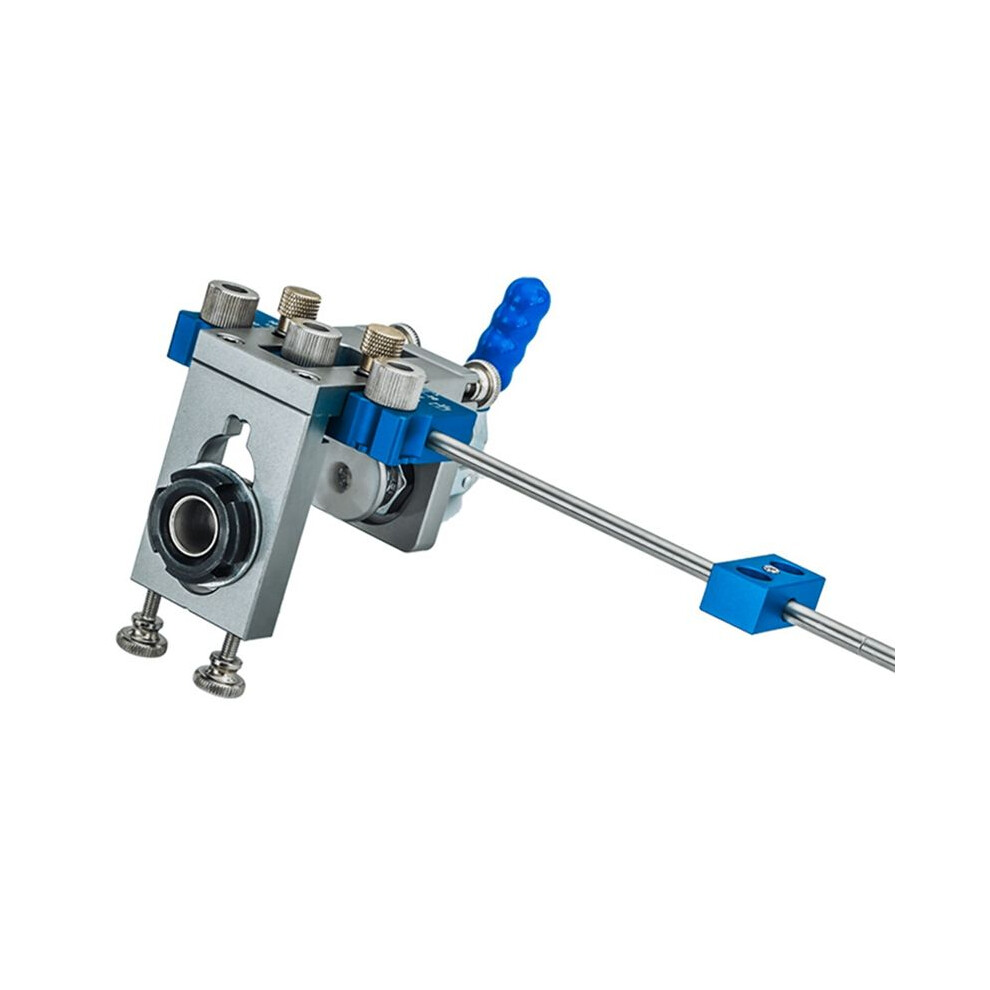 Woodworking 3-In-1 Doweling Jig Kit Fast Fixture Wood Dowel Punch Locator Pocket Hole Jig Cabinet Hole Drill Guide Tool 4713062036240