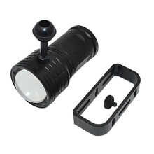 2X Professionelles Tauchen Fotografische Taschenlampe Griff Halterung Tauchen Blinken Licht U-Typ Griff Halterung