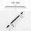 2 in 1 Stylus Pen with Writing Function White   2-pack 4