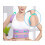 Adjustable Back Posture Corrector and Support Brace for Shoulder Alignment, Blue S Size 4