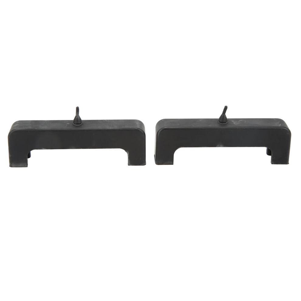 2 Pcs Rubber Radiator Insulator Pads For Express 2500-4500 1996Â2019 Black 8351389933482