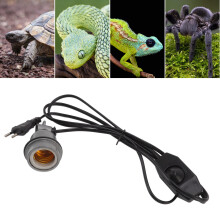 E27 Heizlampe Sockel Metallgehäuse für Reptilien- und Haustier-Warmlichtbirne