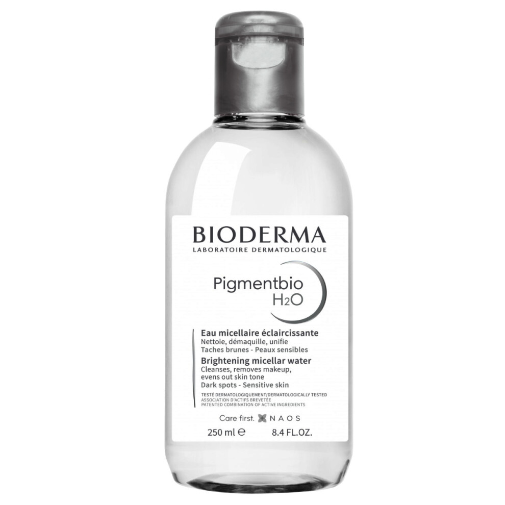 Bioderma Pigmentbio H20 | Soothes and refreshes the skin & Gentle yet effective micellar cleanser - 250ml